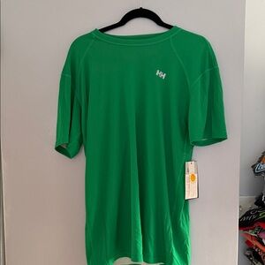 Helly Hansen Men’s Bright Green Short Sleeve Performance Tee Size XL